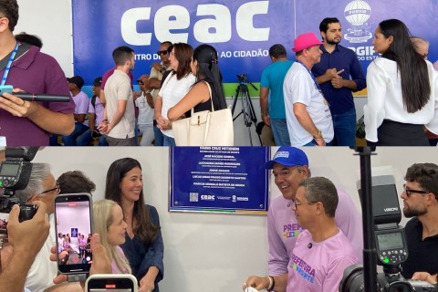 Fábio metidiere visita instalações do CEAC em Lagarto